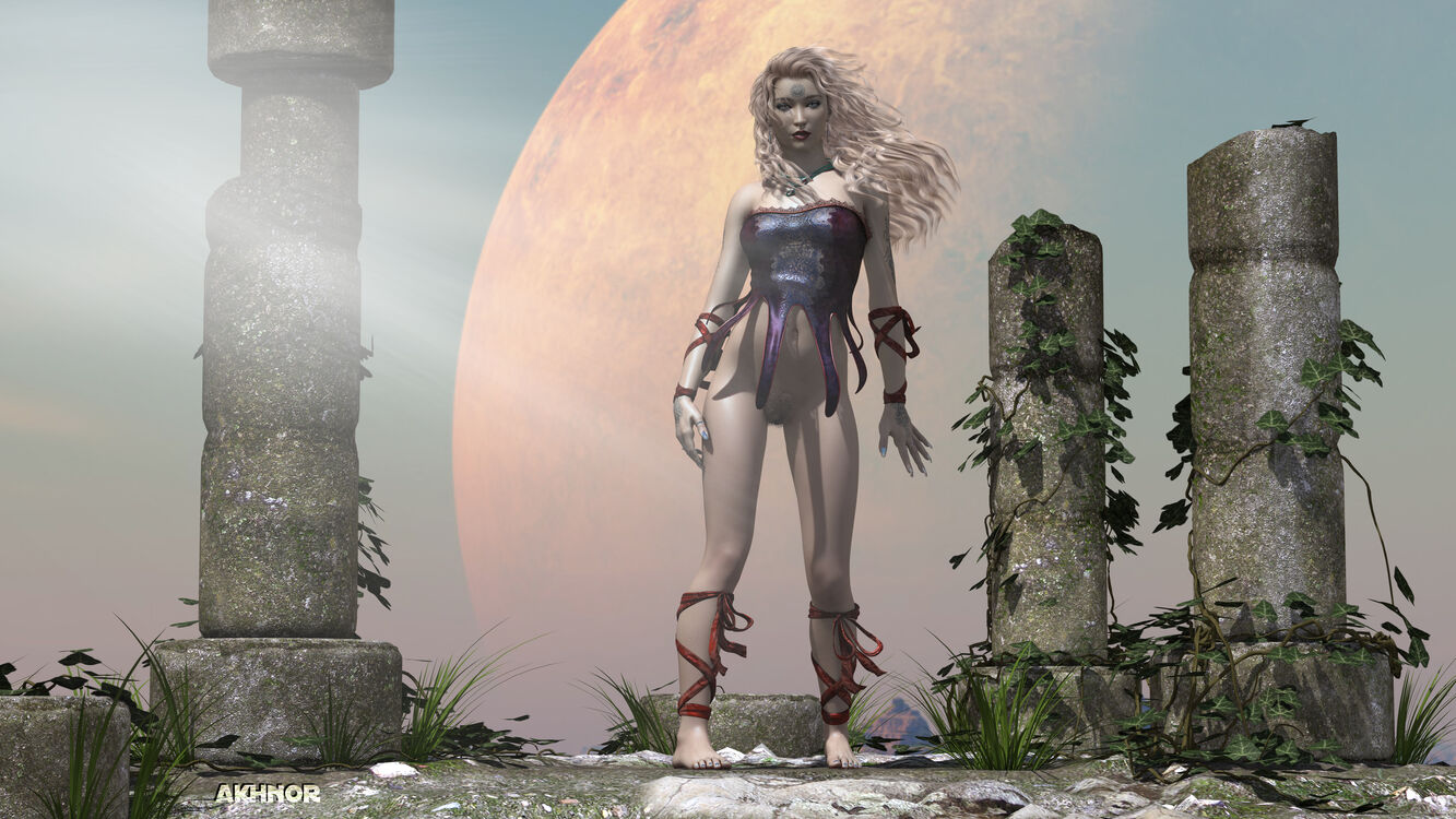 Priestess of the moon Aviel